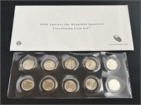 2018 America the Beautiful Quarters Circulating Co