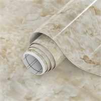 Laatse Marble Contact Paper 35.4"x 197", Glossy Be