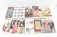 (12) POST Magazines 1950's & 1960's