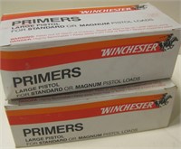 2 Boxes Winchester WLP Large Pistol Primers