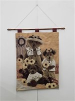 BEAR WALL HANGING - 25.5" X 36' LONG