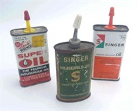 SINGER & LIQUID WRENCH SEWING MACHINE OIL - ONE