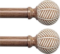 Wood Curtain Rods