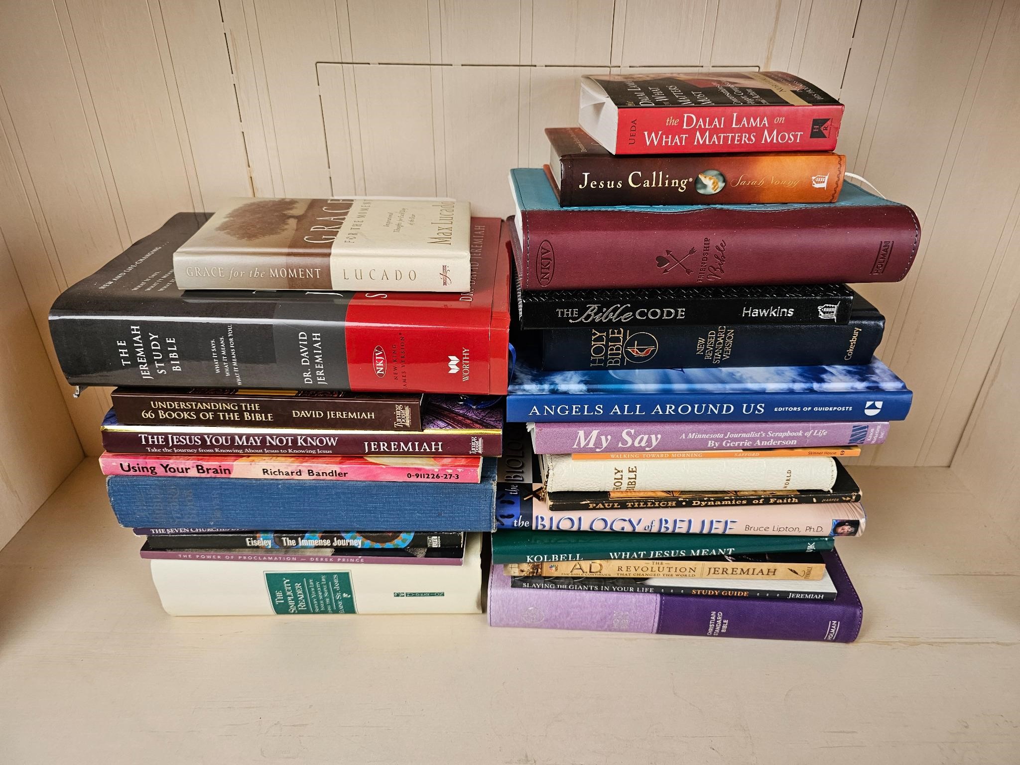 Religious Book Lot- See Pictures