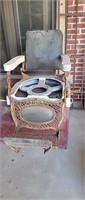 Melchior Bros Barber chair. Very heavy