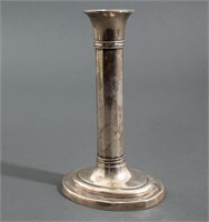 Spanish Colonial Silver Candlestick Holder, 18th C