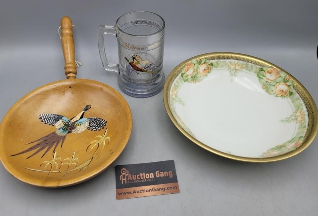 Pheasant Butler & Mug - Serving Bowl Germany