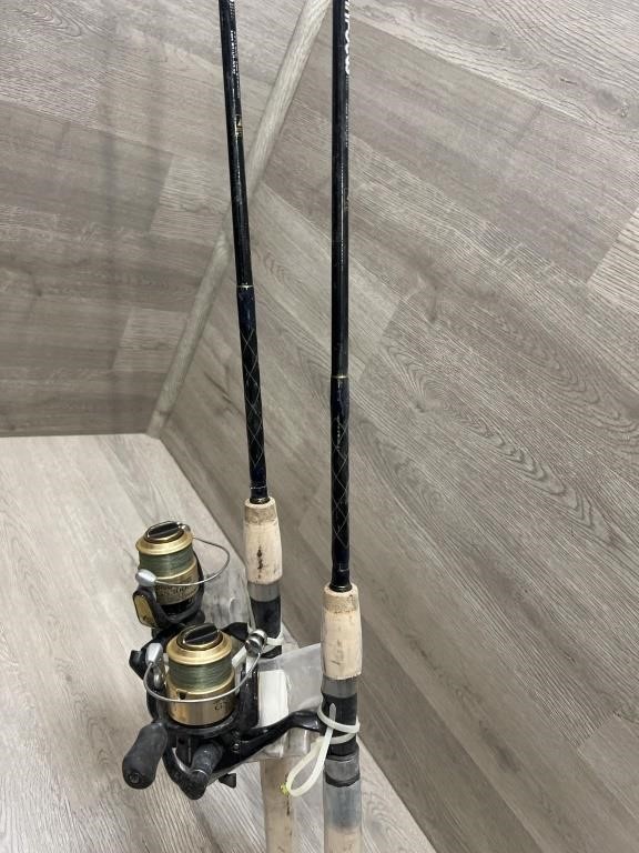 (2) NEW Tica 5.0’ Fishing Rods with Reels Package