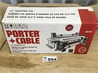 PORTER CABLE 12 inch DOVETAIL JIG. LIKE NEW