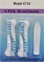 Toothbrush replacement heads for oral care