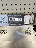 Hurley long sleeve sunshirt M