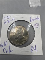 1776-1976 D KENNEDY HALF DOLLAR - BU