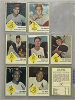 1963 FLEER BASEBALL CARDS