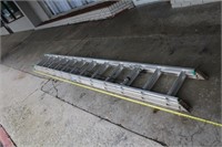 24 Foot Werner Aluminum Extension Ladder