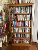 Vintage Bookcase with Six Shelves,Bookcase Only