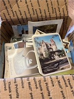 Box of Vintage Postcards