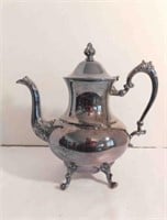 Silver ON Copper Teapot