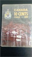 Canadian  Coins - Stock Book