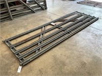 Large Galvanized Steel Farm Fence Gate