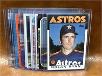 Selection of Nolan Ryan Cards