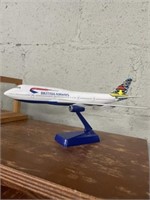British airways model plane