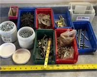 Misc fasteners and more lot