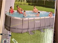 Bestway Power Steel 18’x9’x48" Pool Set