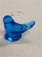 1988 Leo Ward Glass Figurine Bluebird
