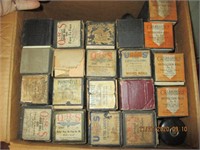 Box Lot of Antique Piano Rolls w/Boxes