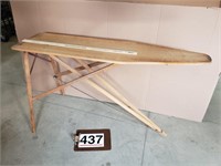 wood ironing board