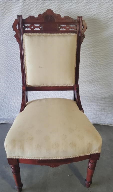 Antique Eastlake Style Parlor/Side Chair