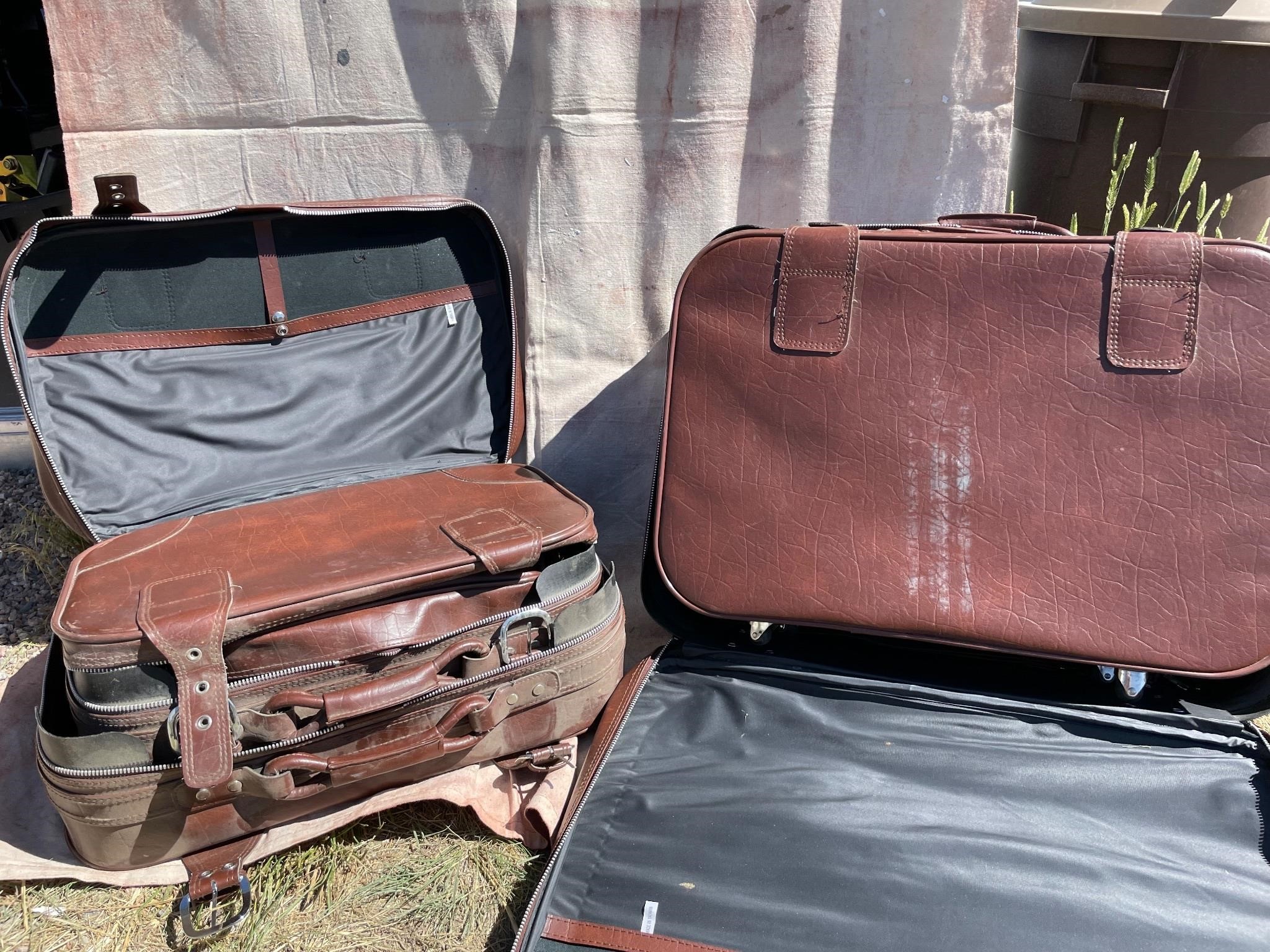 Vintage Luggage Set