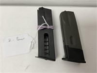 2 browning hi-power mags 9mm