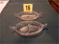 American Fostoria - Boat Dishes