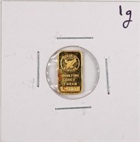 Gold 1g Bar