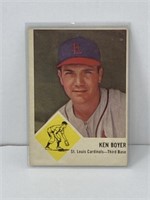 1963 FLEER KEN BOYER CARD