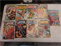 9 MARVEL COMICX KA-ZAR THE SAVAGE