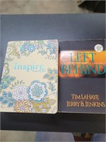 Inspire devotional book and left behind