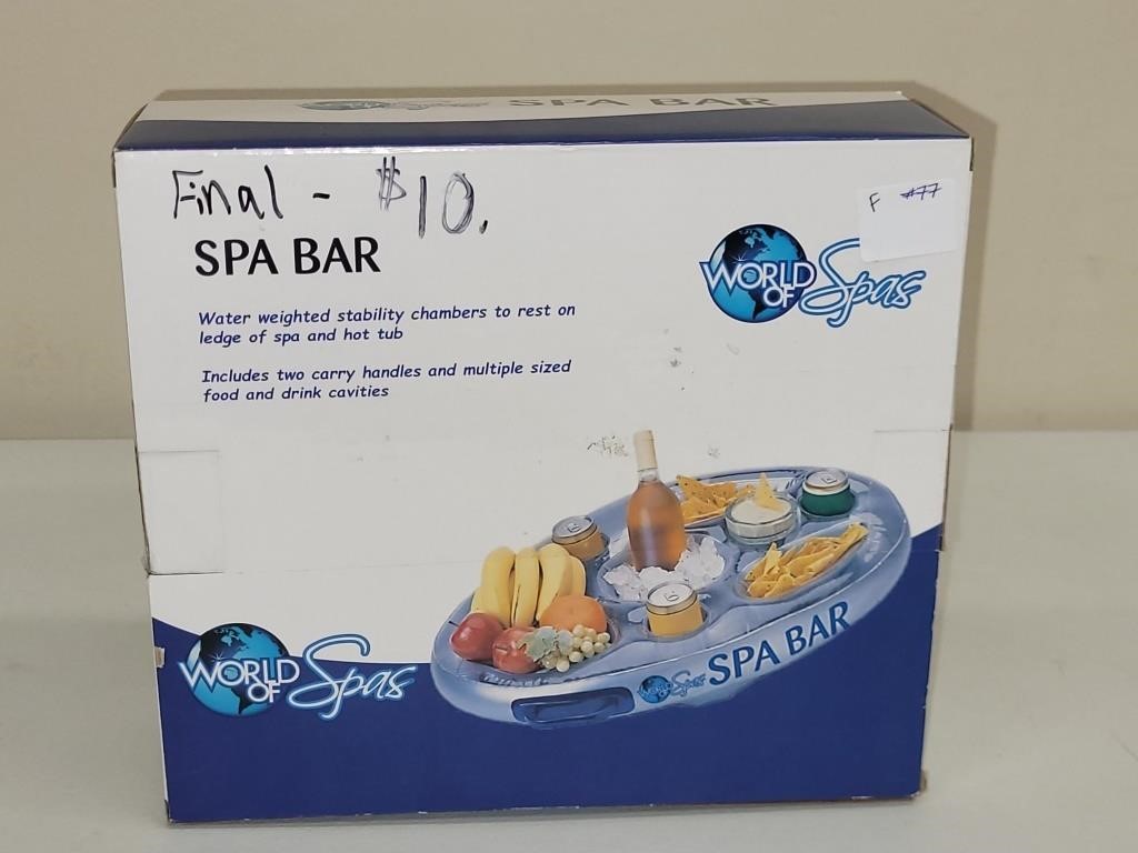 WORLD OF SPAS INFLATABLE BAR