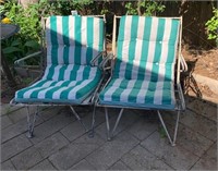 Vintage Wrought Iron Patio Chairs