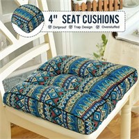 ( 1piece )Bohemian Patio Chair Seat Pads  Square F