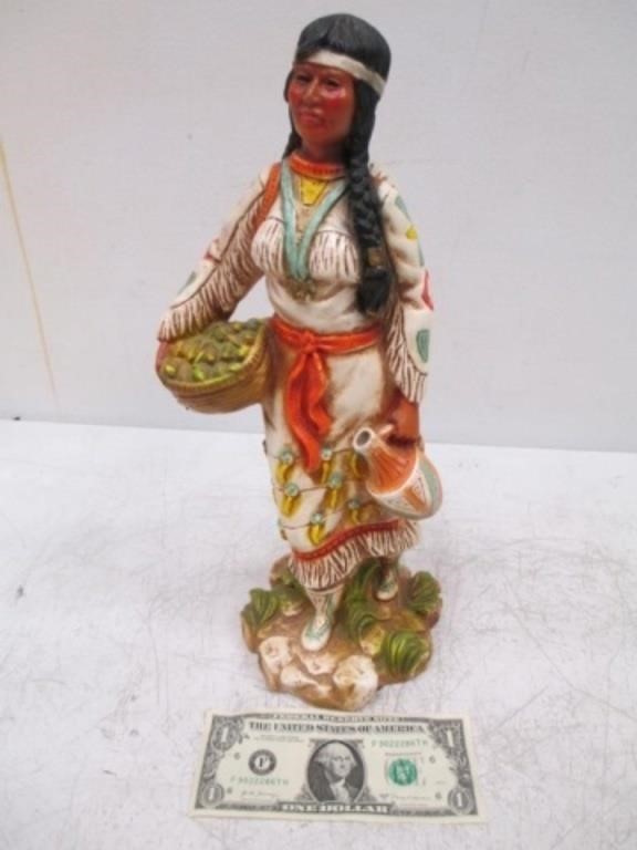 Vintage Universal Statuary Native American Indian