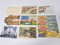 Grafton Iowa Postcards & Postcard Purse