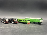 Lot of 4 90s Ertl Thomas the Train Diecasts