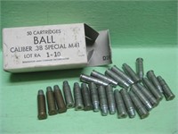 Ball Caliber 38 Special M41 - 23 Count