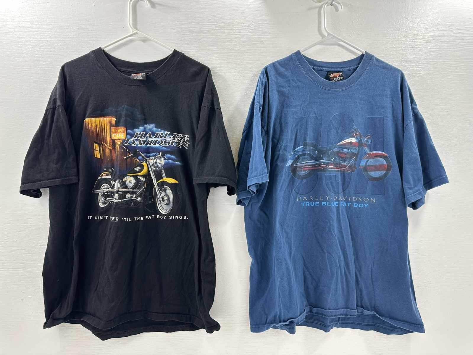 Harley Davidson T-shirts (XXL, XXL)