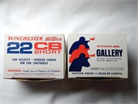 500 Rounds Winchester 22 CB Short Ammo