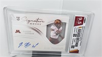 Ravens Rashod Bateman Rookie Autograph /99 HGA 9.5