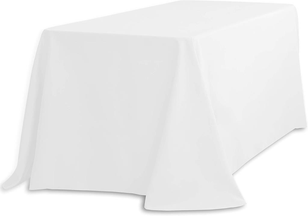 LinenTablecloth 90 x 132-Inch Rectangular 3 PACK