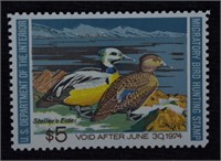 1974 $5 Mint State U.S. Duck Stamp; Philatelic, Po